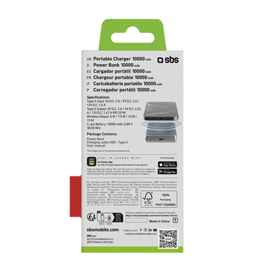 iPhone Battery pack 10,000 mAh | SBS
