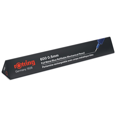 ROTRING Portemines 600 0.5mm 2114266 blau metallic