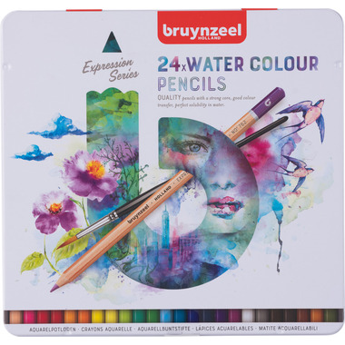 BRUYNZEEL Acqerello Expression 60313024 24 colori scatola di metallo