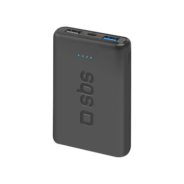 Pocket-Powerbank mit zwei USB-Anschlüssen