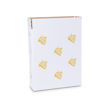 Wine shipping packaging for 3x 0.75l bottles with bottle height 360mm & Ø95mm