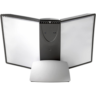 DURABLE Displaysystem SHERPA Style 10 585501 schwarz, mit 10 Sichttafeln A4