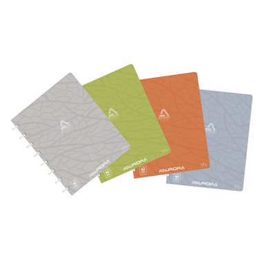 ADOC Cartella ad anelli DESIGN A5 3055.5 ass., a scacchi 144 pagine