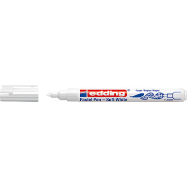 EDDING Pastel Pen 1500 1-3mm 1500-049 blanc