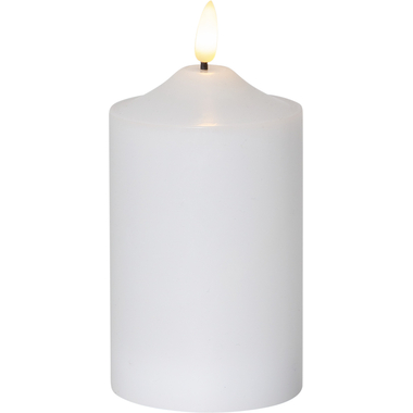 STAR TRADING Candela a LED Flamme 15cm 12.064-08 bianco