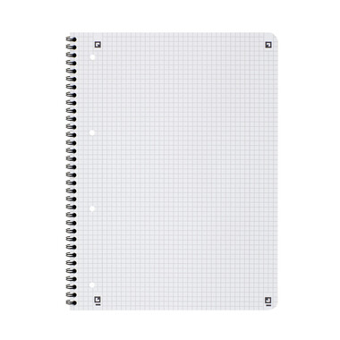 OXFORD Collegeblock Touch A4+ 400121610 noir, quadrillé 90g 80 flls.