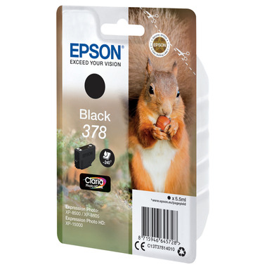 EPSON Cart. d'inchiostro 378 nero T378140 XP-8500/8505/15000 240 pagine