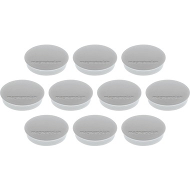 MAGNETOPLAN Calamita Discofix Stand. 30mm 1664201 grigio, env. 0.7 kg 10 pezzi