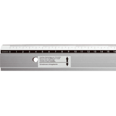 RUMOLD Zeichen-Schneidelineal 70cm 663/70 Alu