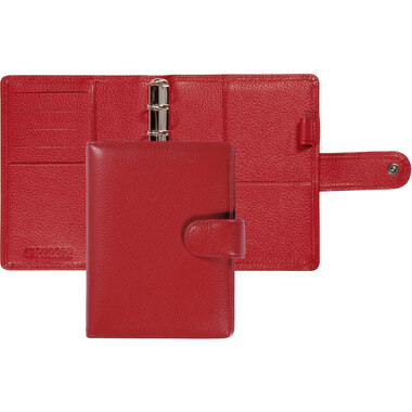 SUCCES Agenda Junior carnet Cadiz 84236545U cuir rouge 11x14.2cm
