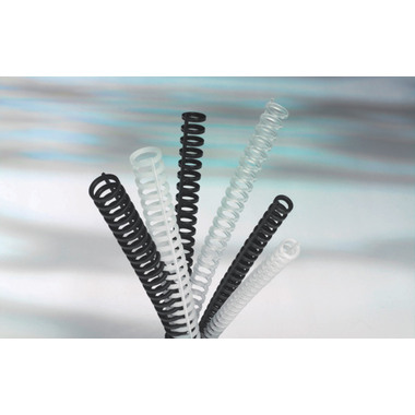 GBC Baguettes de reliure 8mm A4 387302E transparent, 34 ann. 50 pcs.