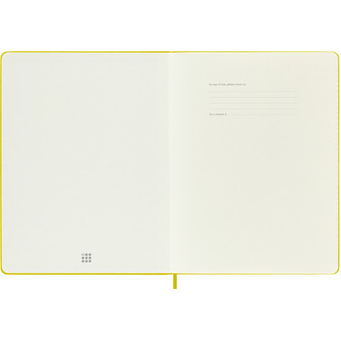 MOLESKINE Notizbuch Color 25x19cm 56598853056 gelb, liniert, 192 Blatt, HC