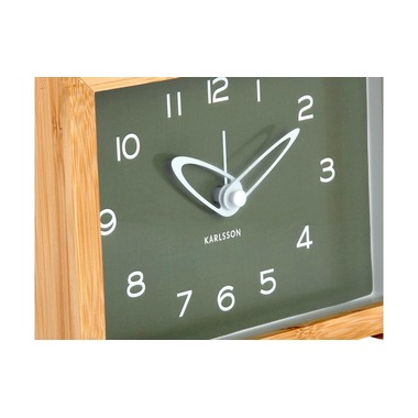 KARLSSON Alarm Clock Tipico Luxury Green