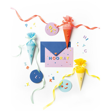 FOLIA Moosgummi Sticker 23776 Glitter Letters 128 Stück