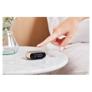 Lexon Sveglia Digitale Minut Oro Opaco