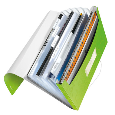 LEITZ Projektmappe WOW A4 45890054 grün 5 Fächer