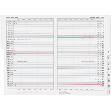 BIELLA Agenda Istanbul 2025 855610000025 1M/2P Rechange ML 10.6x15.3cm