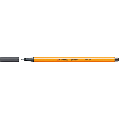 STABILO Fineliner Point 88 0.4mm 88/97 noir/gris