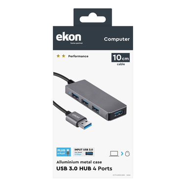 HUB con 4 porte USB | Ekon