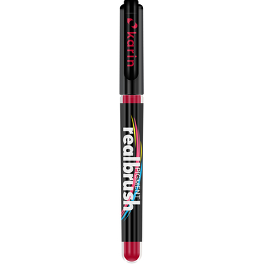 KARIN Real Brush Pen 0.4mm 33Z199 Pigment, poppy