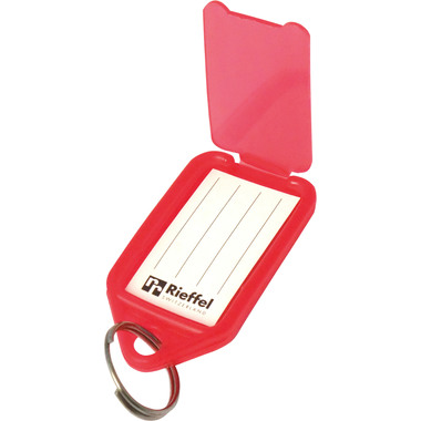 RIEFFEL SWITZERLAND Schlüsseletiketten 38x22mm A15830 ass. 4 Stück