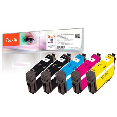 Peach Combi Pack Plus, compatibile con Epson No. 16