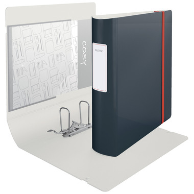 LEITZ Classeur 180° Cosy 8.2cm 1038-00-89 gris A4
