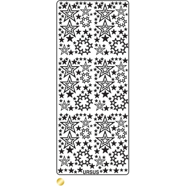 URSUS Creative Sticker 59100065 Sujet 65 or
