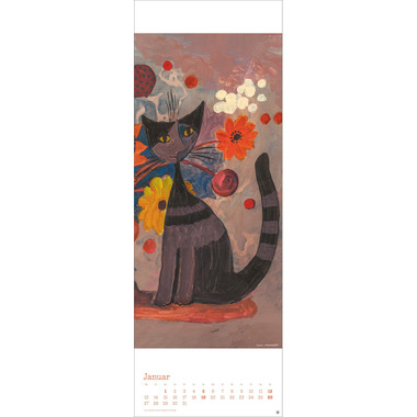 HEYE Bildkalender 2025 21890+25 R. Wachtmeister DE 24.5x69cm