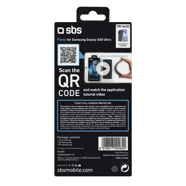 Ultra-resistant protective glass for Samsung Galaxy S20 Ultra