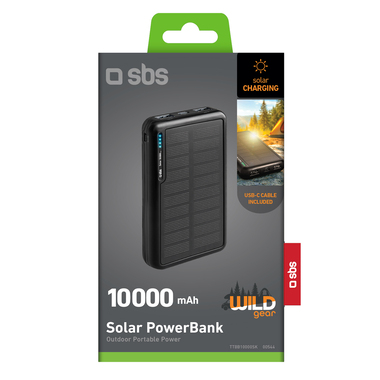 Powerbank with solar panel | SBS