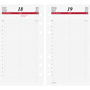 RIDOIDE Calendario Timing 2 2025 66900005.25 1G/1P ML 9.3x17.2cm