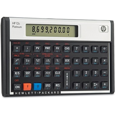 HP Calculator Platinum 12C F2231AA#UUZ German/Italien