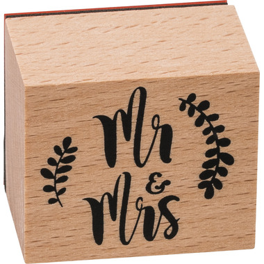 HEYDA Stempel-Set Hochzeit 12x10x3cm 204888679 braun 11-teilig