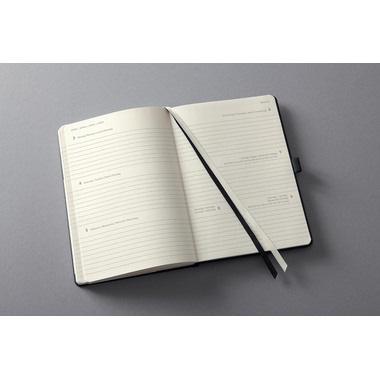 CONCEPTUM Calendario settimanale 2025 C2513 1S/2P nero 15.1x10.8cm
