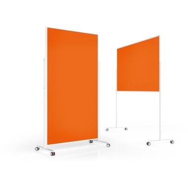 MAGNETOPLAN Design Tableau de Présent. VP 1181144 feutre, orange 1000x1800mm