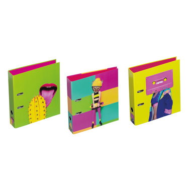 PAGNA Classeur 7.5cm 50388-25 Zine Kultur Motive A4