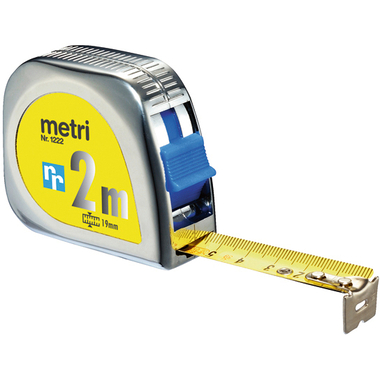 RIEFFEL SWITZERLAND Rollmeter 2m A10104 chrom