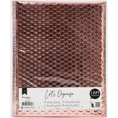 I AM CREATIVE Geschenktasche Let`s Organize 4088.078 metallic Kupfer 3 Stück