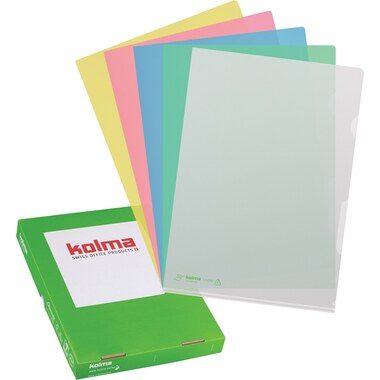 KOLMA Visa Dossier LineaVerde A4 59.680.00 transp.,CopyResistant 10 Stück