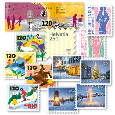 Ausgabeset 4/2025 Ausgabeset 4/2025 mit Einzelmarken, ungestempelt