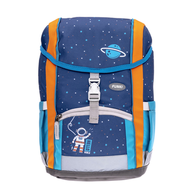 FUNKI Kinder-Rucksack dunkelblau 6025.004 Space Mission A4 PLUS