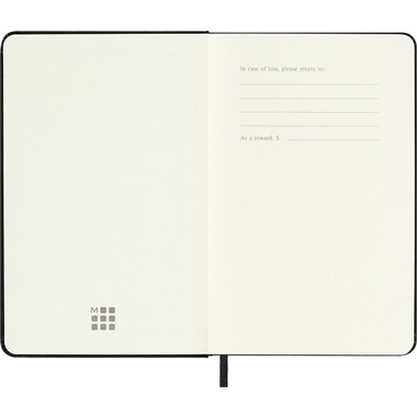 MOLESKINE Calendario settimanale 25/26 8056999275518 18M HC nero 9x14cm