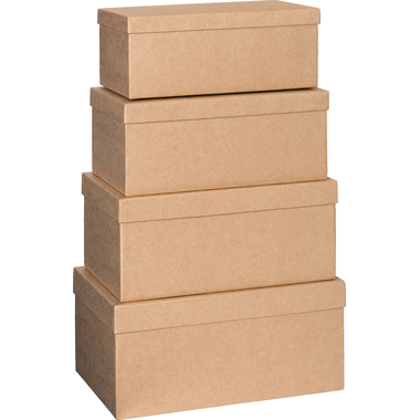 STEWO Box regalo One Colour 2552644856 marrone chiaro 4 pz.