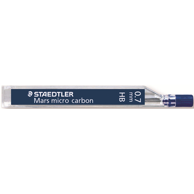 STAEDTLER Mine MARS MICRO HB 0,7mm 250 07-HB noir profond 12 pcs.