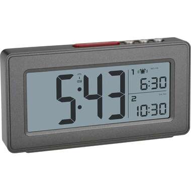 Sveglia Radio TFA Dostmann Grigio