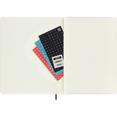 MOLESKINE Agenda Classic X-Large 2025 056999270414 1S/1P zaffiro SC 19x25cm