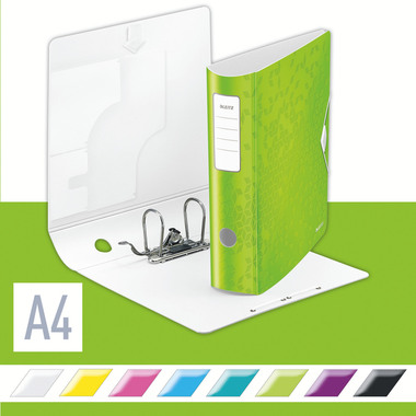 LEITZ Classeur WOW Active 180° 8.2cm 1106-00-54 vert A4