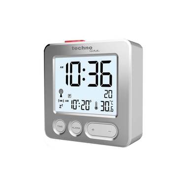 Sveglia Radio Technoline WT 265 Argento