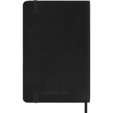 MOLESKINE Agenda settimanale note 25/26 8056999275471 18M foderato SC nero 9x14cm